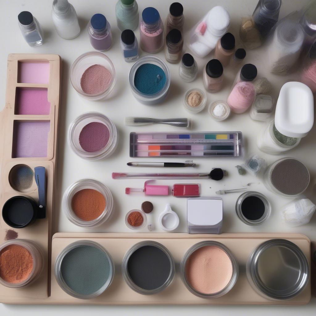 Essential Ingredients and Equipment for Eyeshadow Making