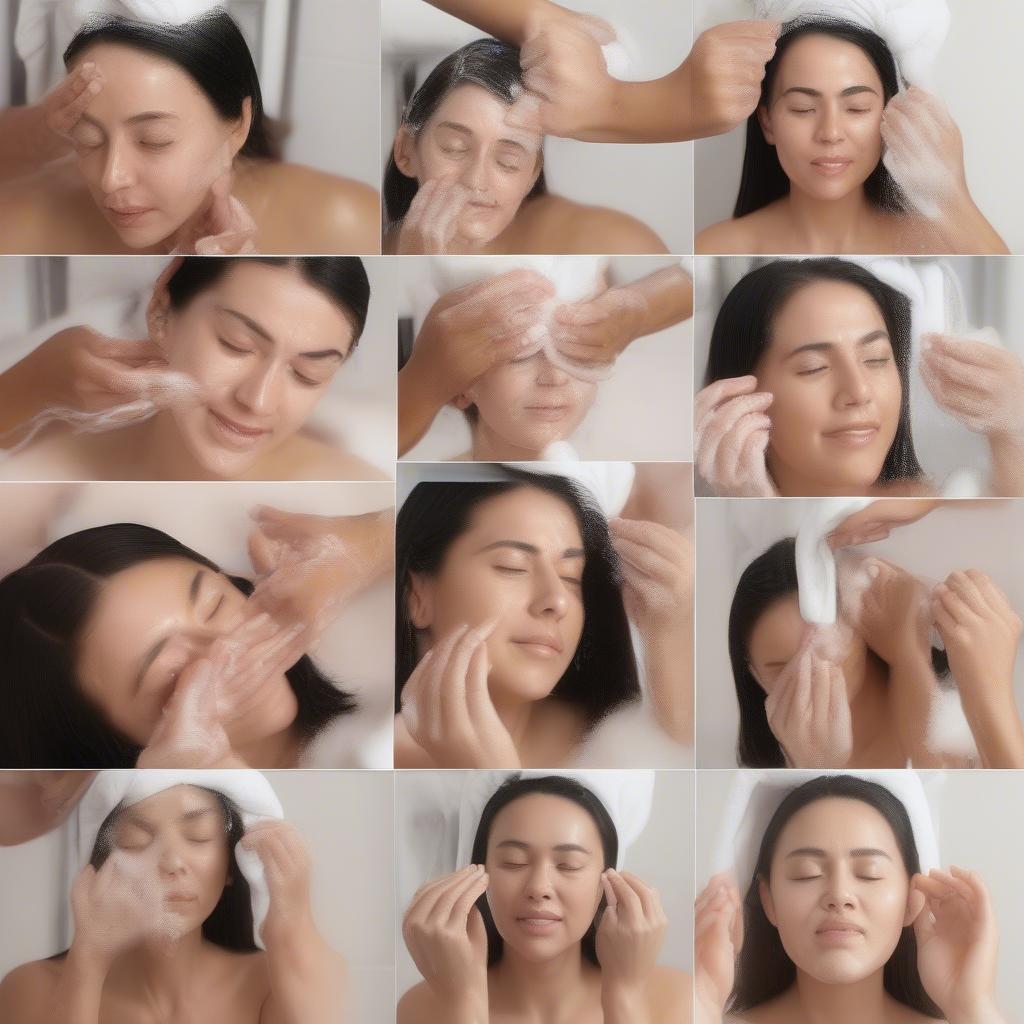 Face Washing Technique