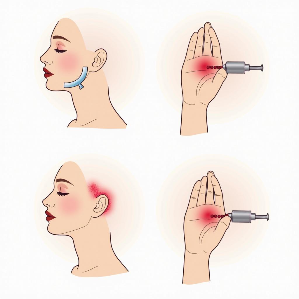 Fat Injection Procedure Illustration