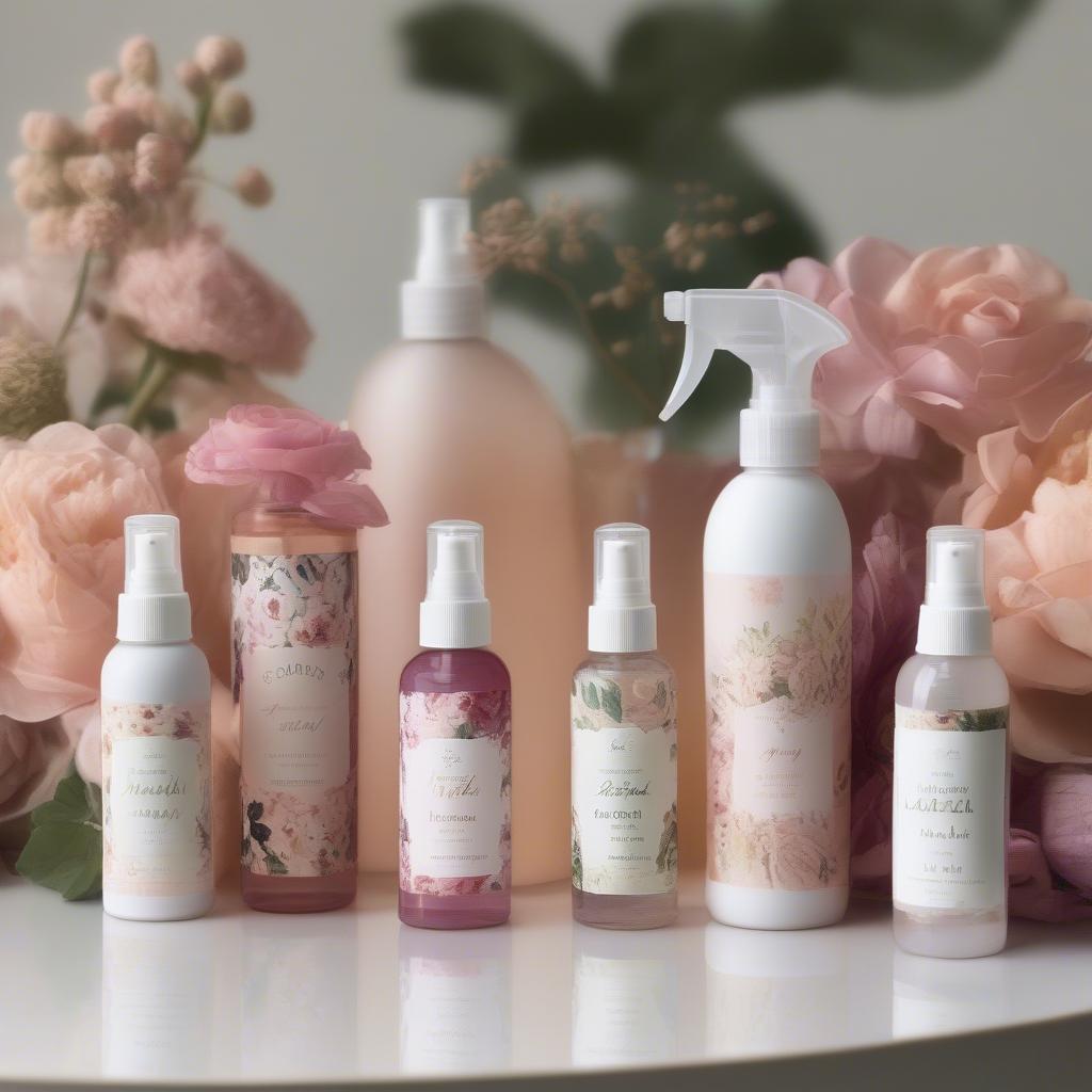 Collection of Floral Body Sprays