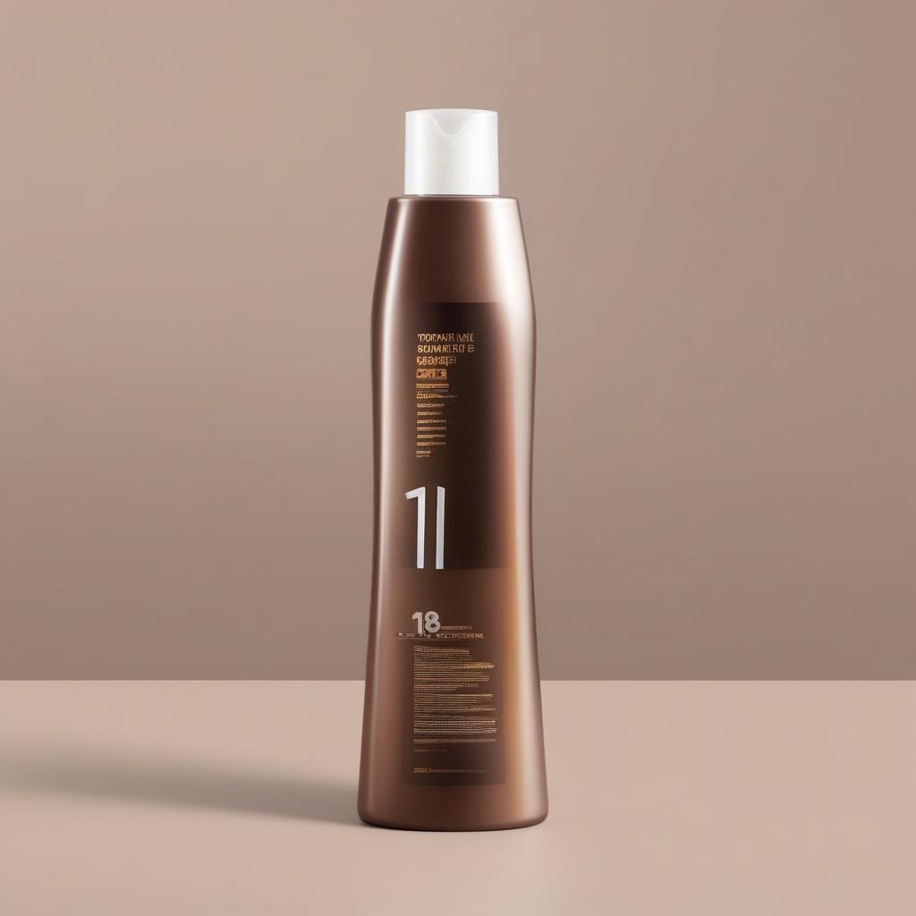 Formula 18 Brunette Toning Shampoo Bottle