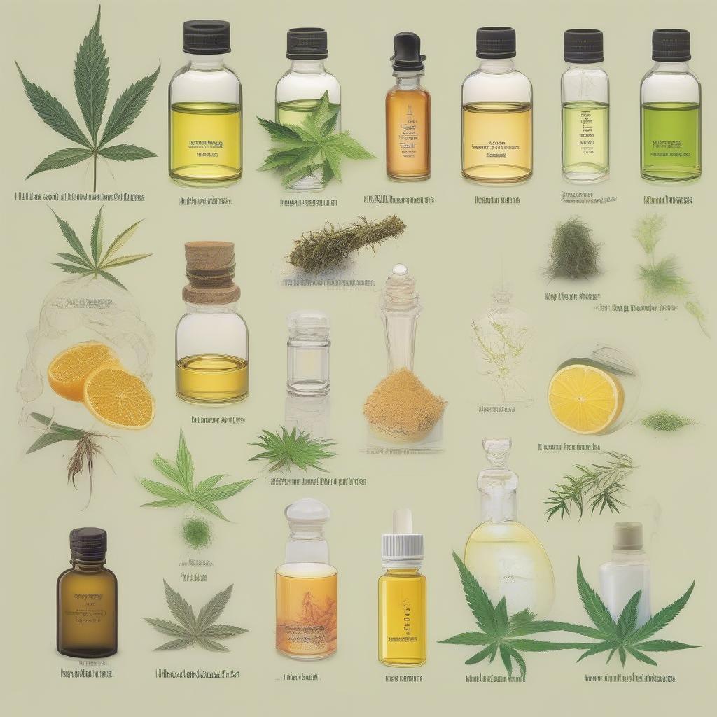 Fragrance Oils Mimicking Cannabis Scents