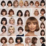 Different Fringe Wig Bob Styles