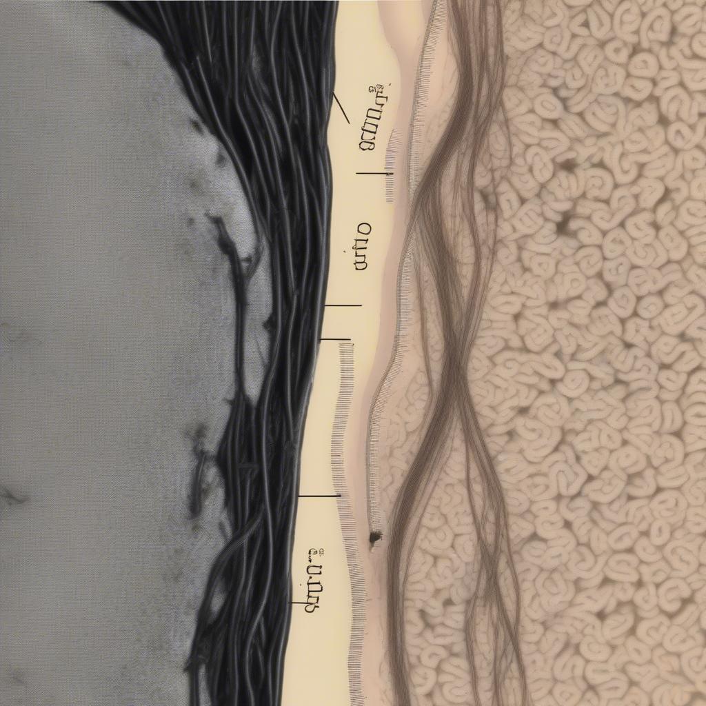 Frizzy Black Hair Cuticle Diagram