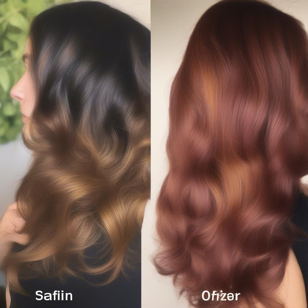 Garnier Oil Hair Dye Results