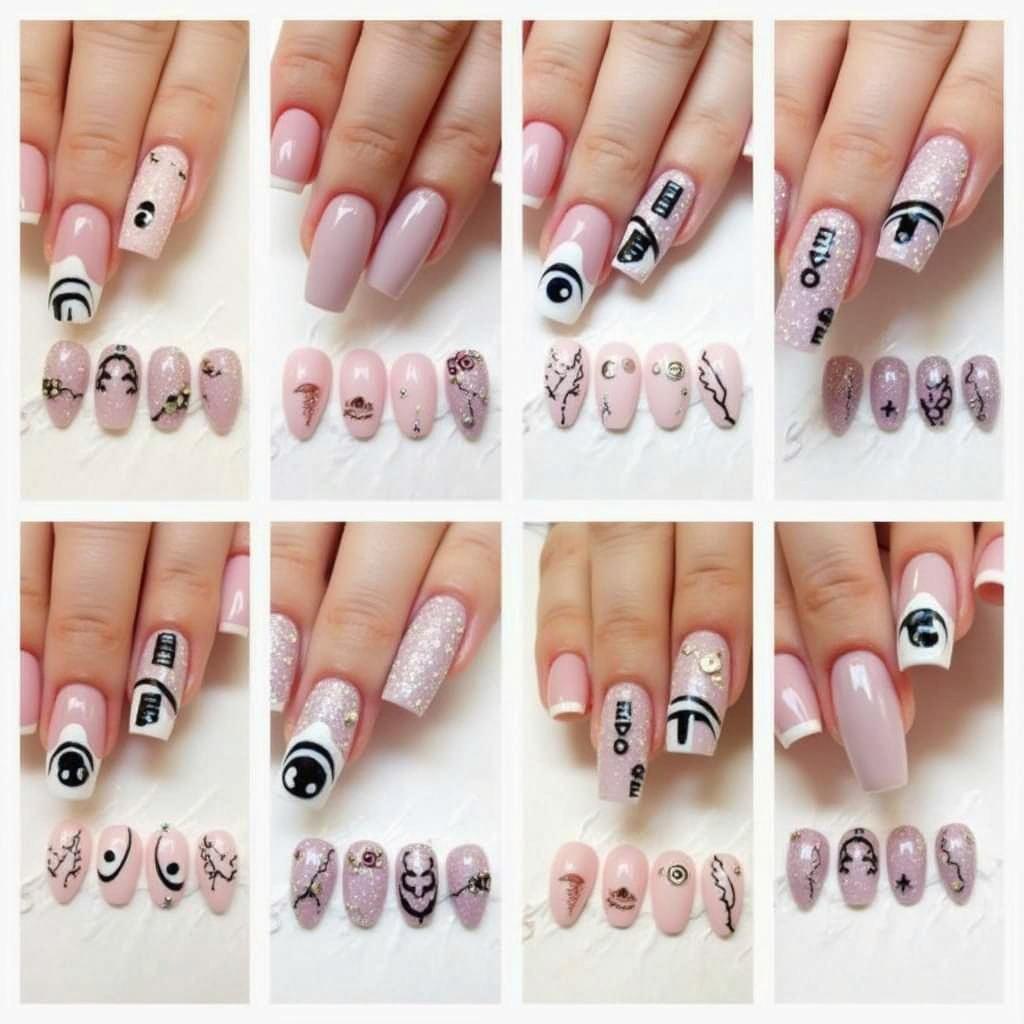 Different Gel Cat Eye Nail Art Designs