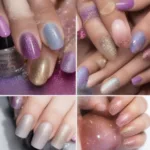 Stunning Gel Glitter Nail Designs