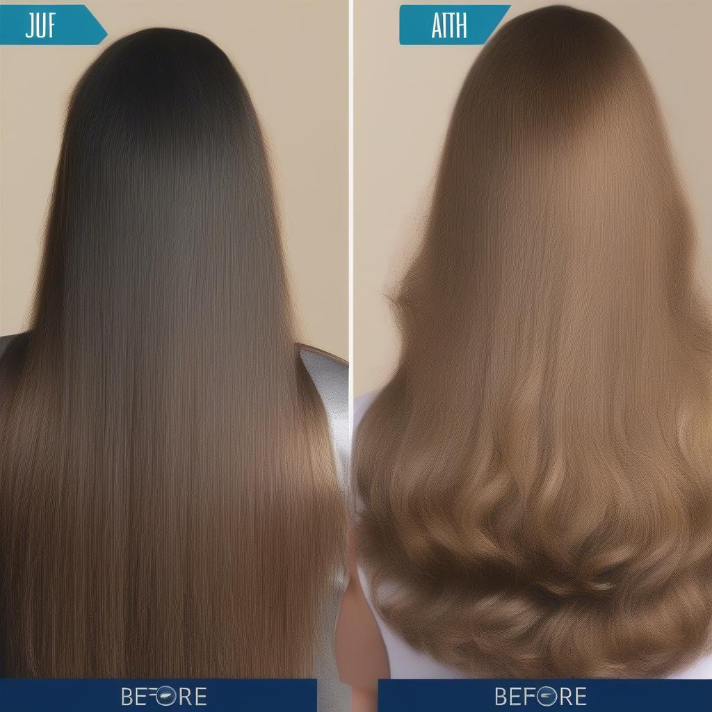 Gliss Shampoo Results - Before & After