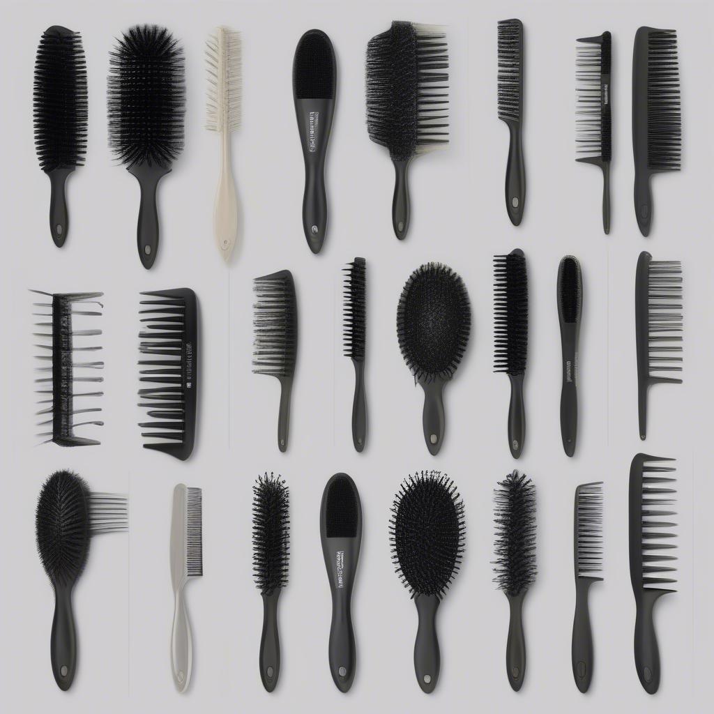 Different Types of Glow Beauty Detangling Brushes