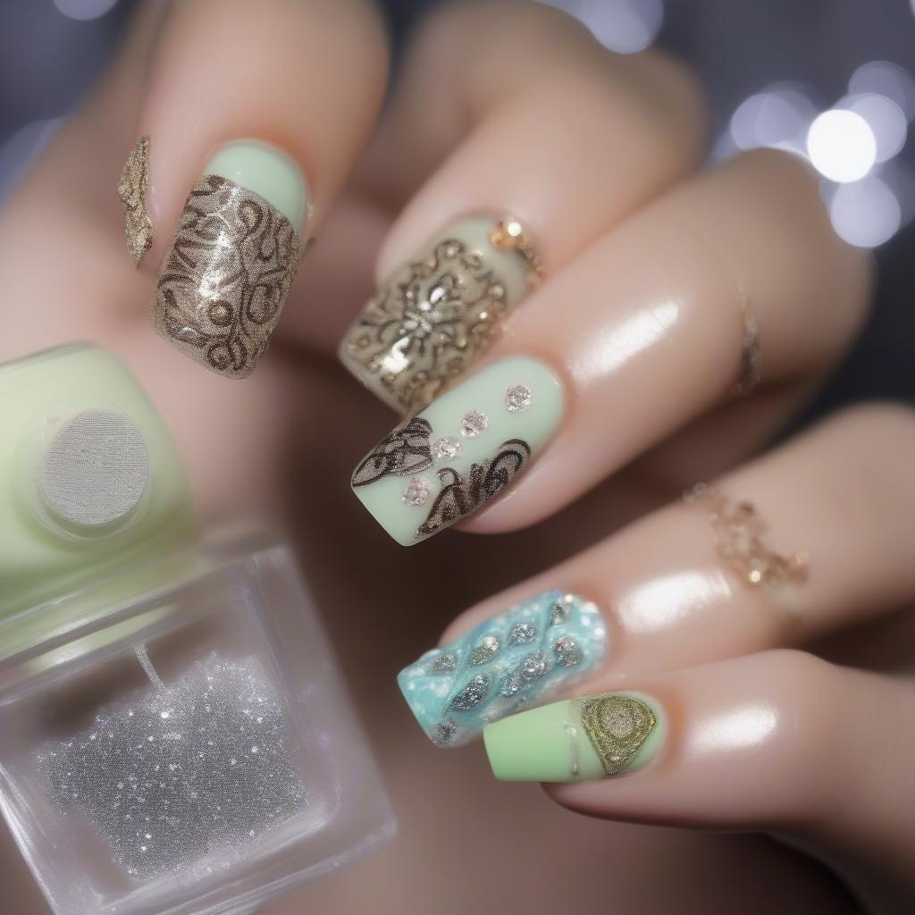 Glow in the Dark Nail Art