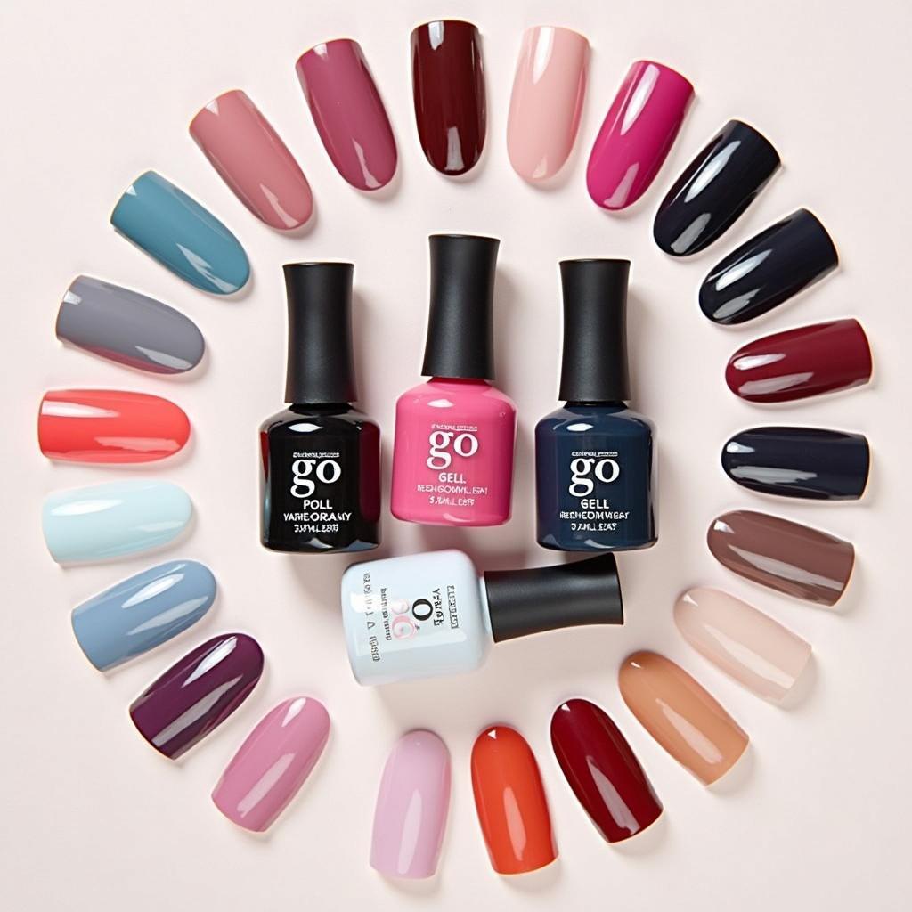 Go Gel Nail Polish Color Options