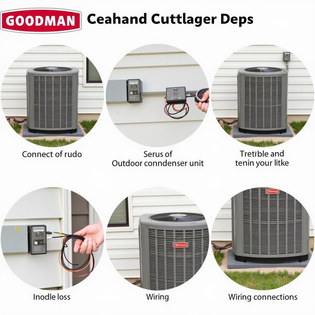 Goodman 5 Ton AC Installation Process