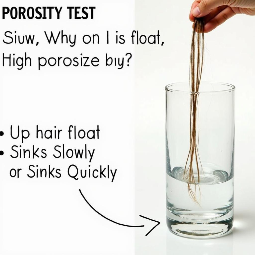 Hair Porosity Test