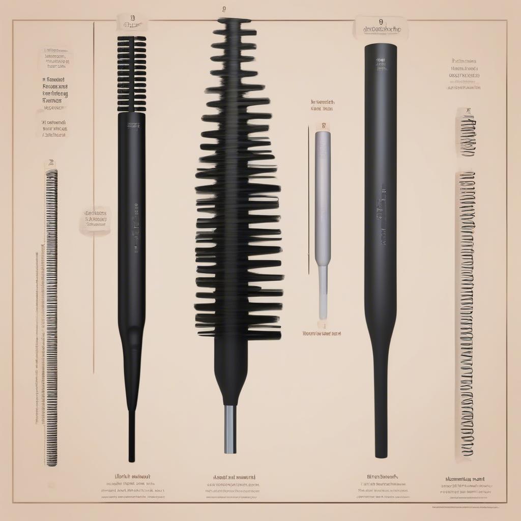 Different Hair Wand Sizes for Managing Flyaways