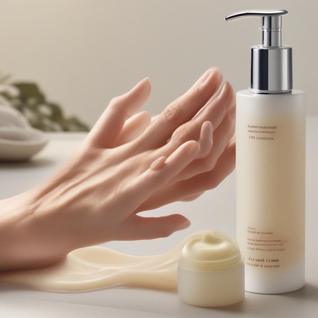 Comparing Hand and Foot Cream Textures