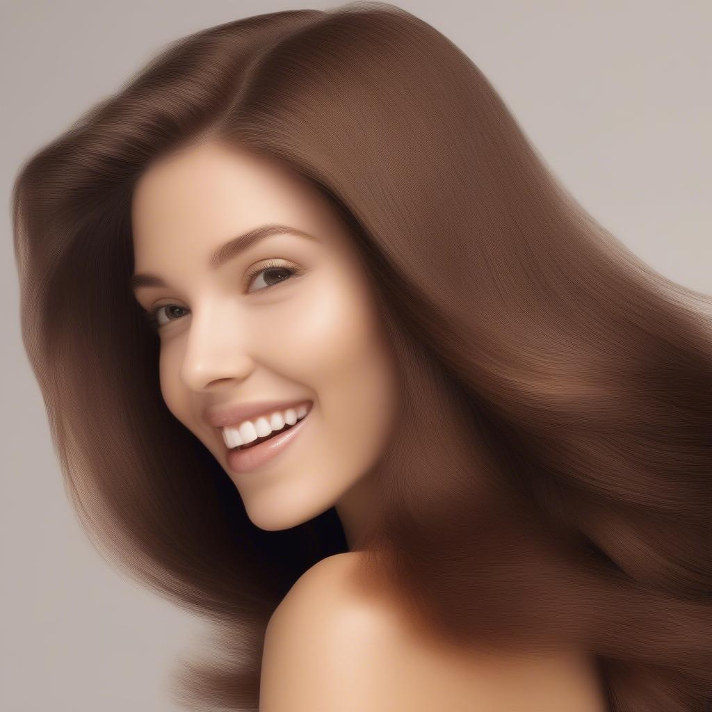 Healthy, Shiny Hair After Using Soy Tri-Wheat Leave-In Conditioner