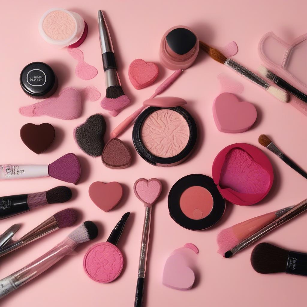 Essential Tools for Heart Stamp Makeup