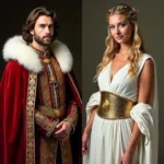 Historical H Costumes - Henry VIII and Helen of Troy