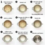 Homemade Oat Milk Process