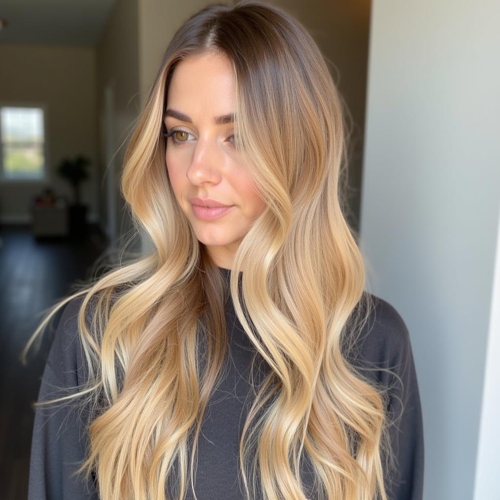 Example of Honey Blonde Hair