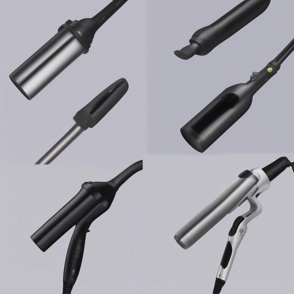 Hot Silky Curling Iron Barrel Sizes Comparison