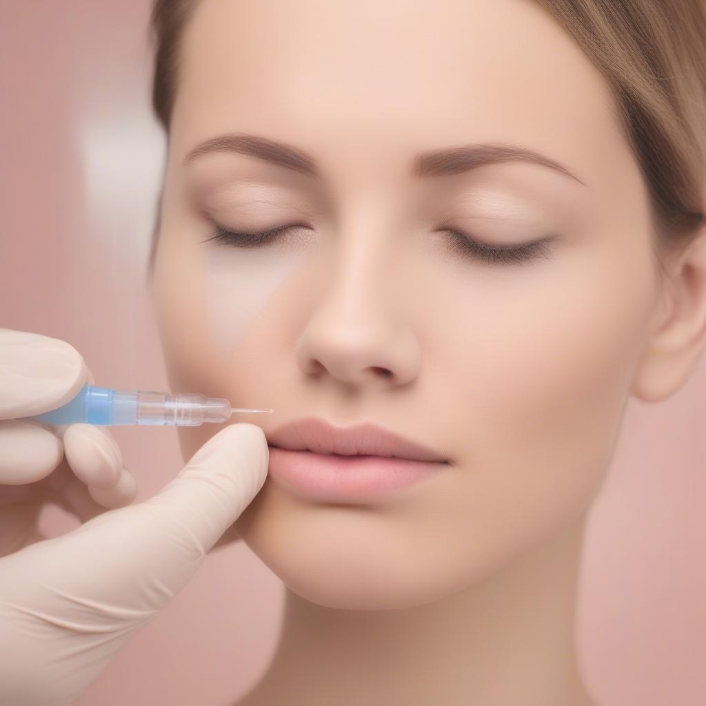 Hyaluronidase injection for cheek filler dissolution