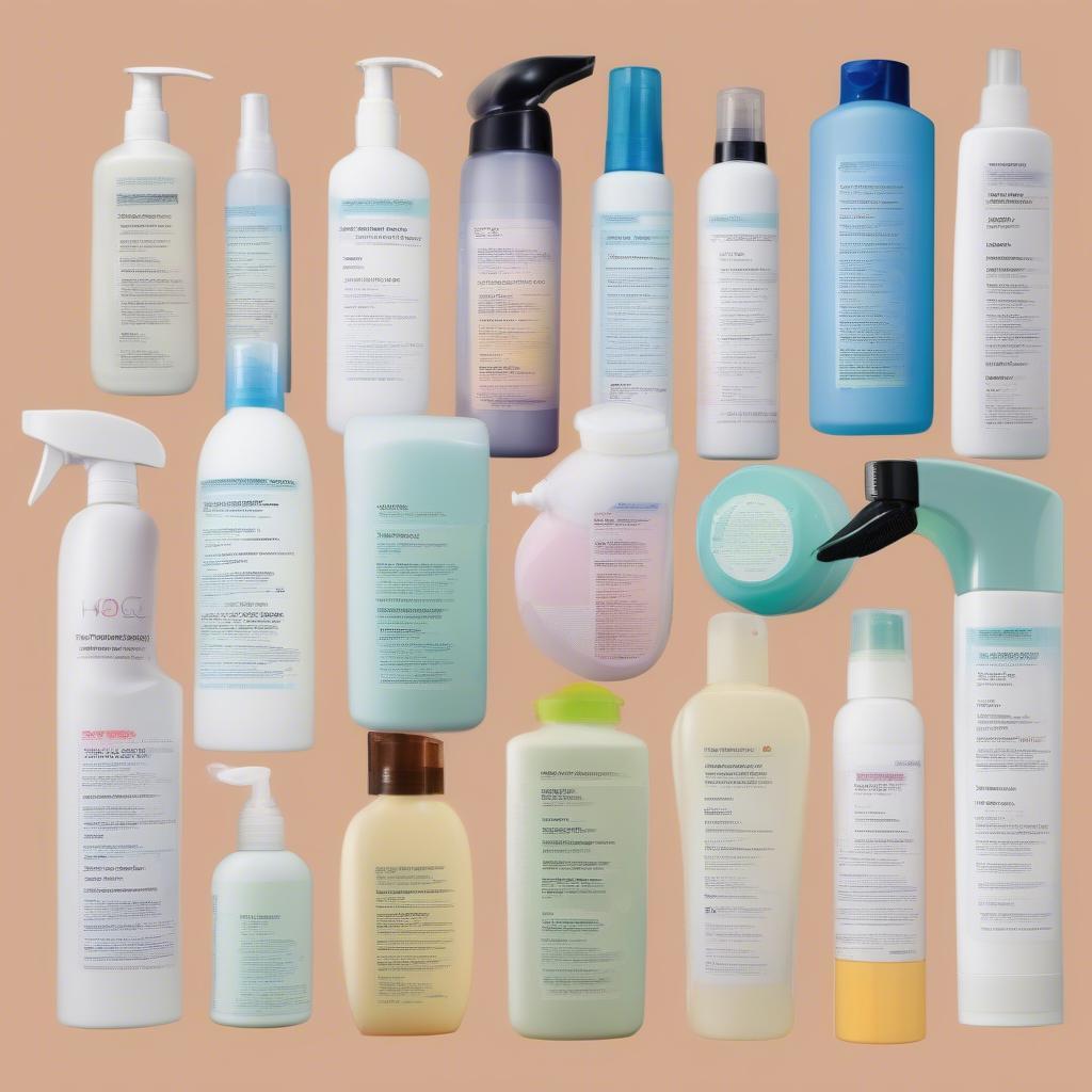 Hypochlorous Acid Hair Products