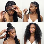 Step-by-Step Crochet Body Wave Hair Installation