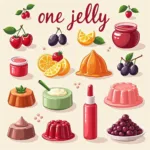 Conceptual Image of Various Jelly Types