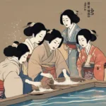 Japanese Women Using Rice Water for Skincare