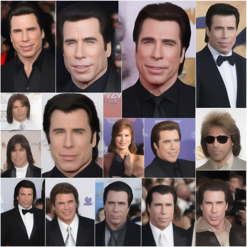 John Travolta on the Red Carpet: A Look at His Hairstyles