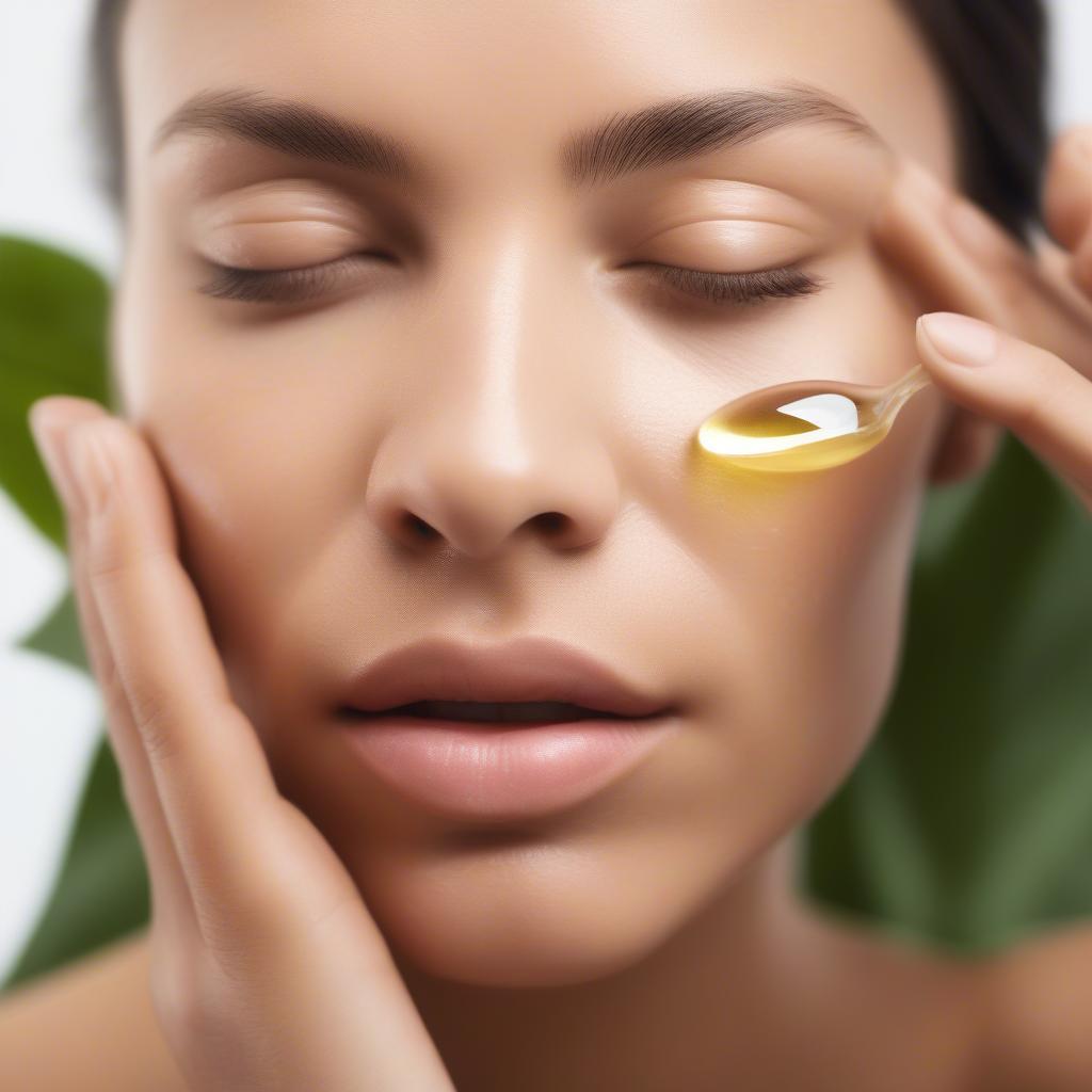 Jojoba Oil Facial Application