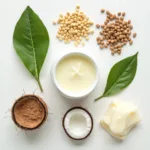 Various ingredients used in k beauty cleansing balms