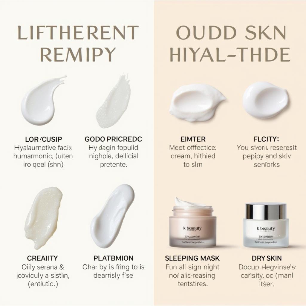 K Beauty Hyaluronic Acid for Different Skin Types