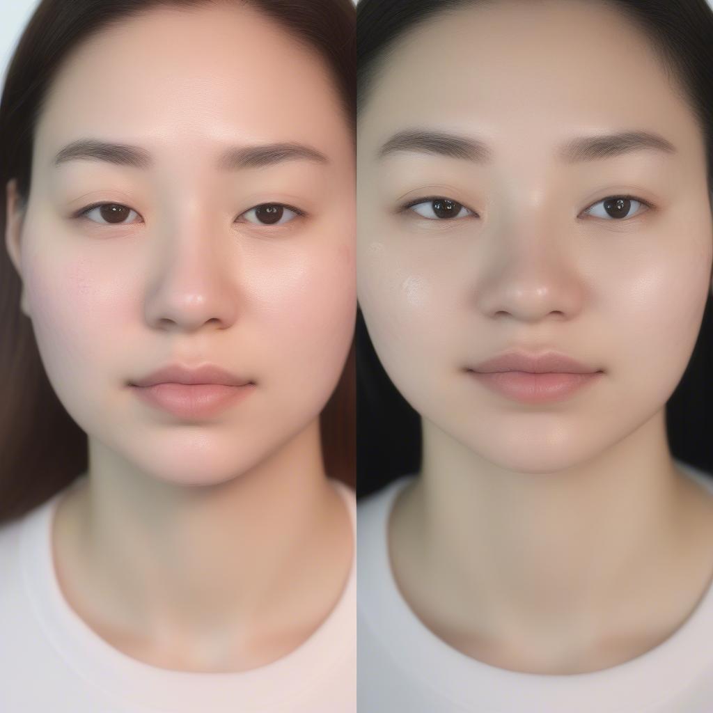 K Beauty Niacinamide Before and After Results