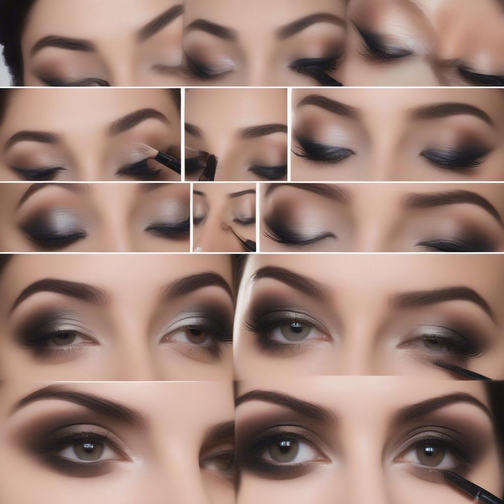 Different Kajal Application Techniques