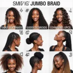 Stunning Kanekalon Jumbo Braid Hairstyles