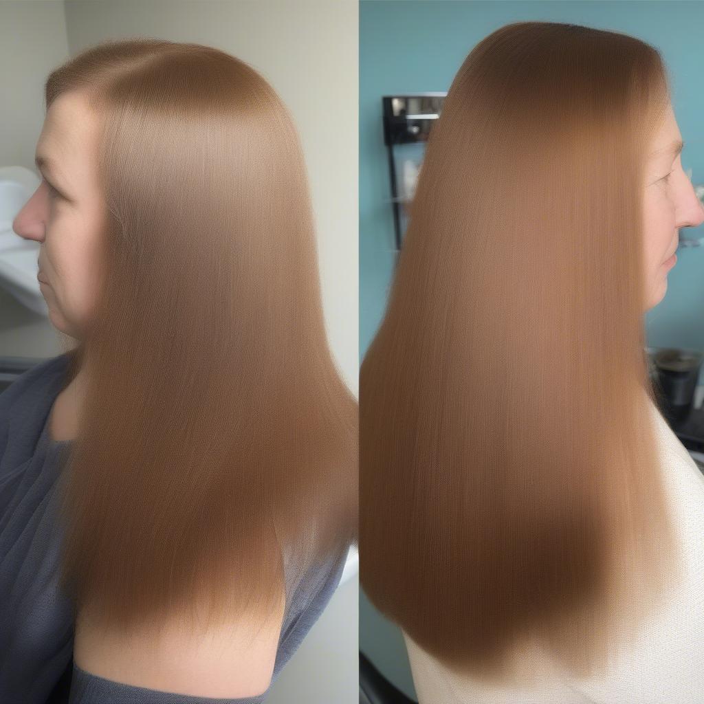 Keratin Express Before and After