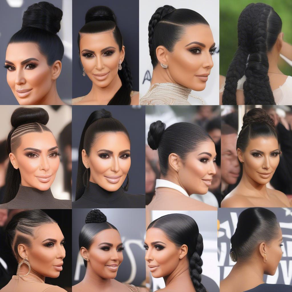 Kim Kardashian's Tight Hairstyles and Potential Hair Damage