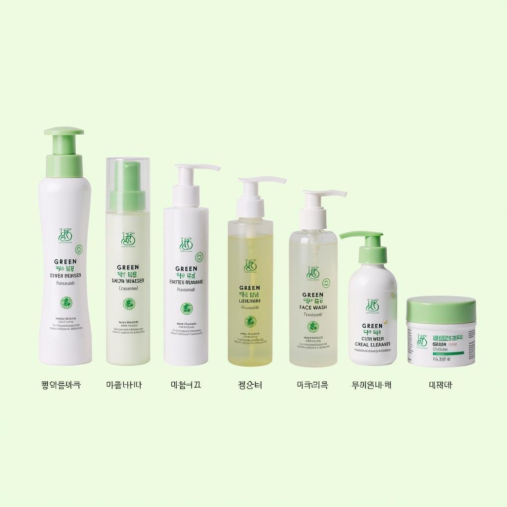 Different Types of Korean Green Tea Face Wash