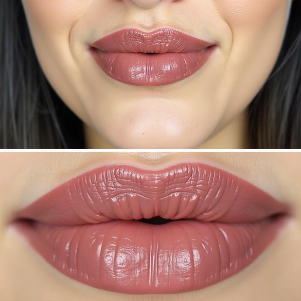 Kylie Lip Kit on Model