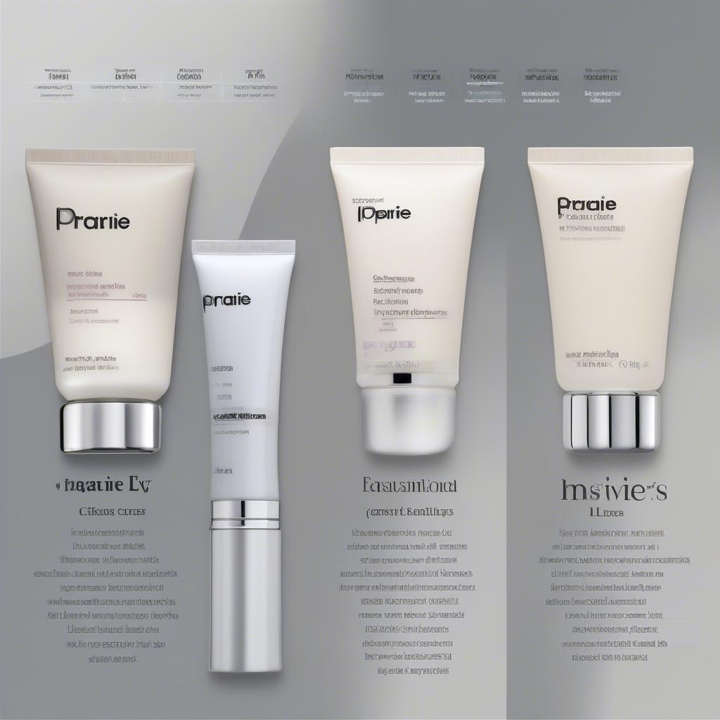 La Prairie Eye Cream Comparison Chart