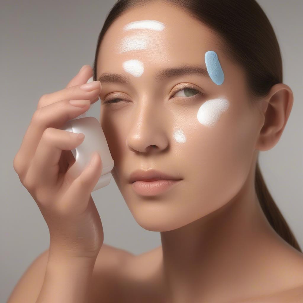 La Roche-Posay Sunscreen Application