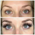 Lash Lift Before and After Results