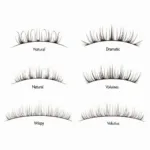 Various Styles of Lash Strips