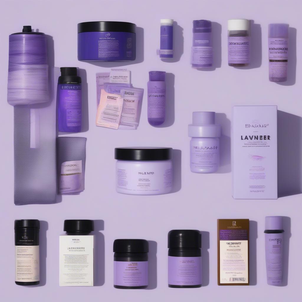 Various Lavender Hair Dye Options Available