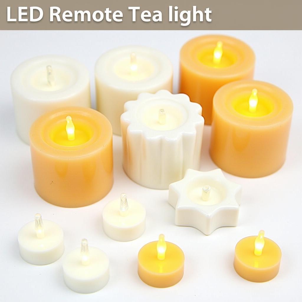 Various LED Remote Tea Lights