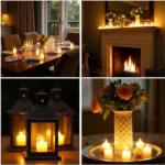 LED Tea Lights in Home Decor