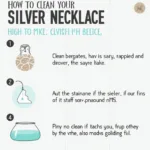 Cleaning a Libra Necklace Silver