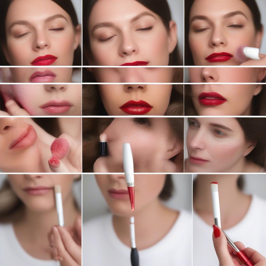 Applying Lip Balm for Long-Lasting Color